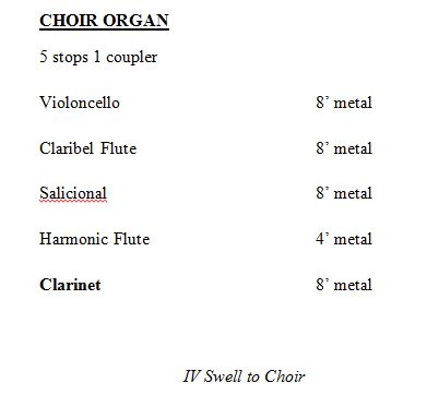 choir organ